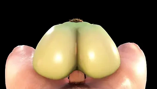 Goblin Layer - Fucking a Big-assed Goblin in Front of My Teammates