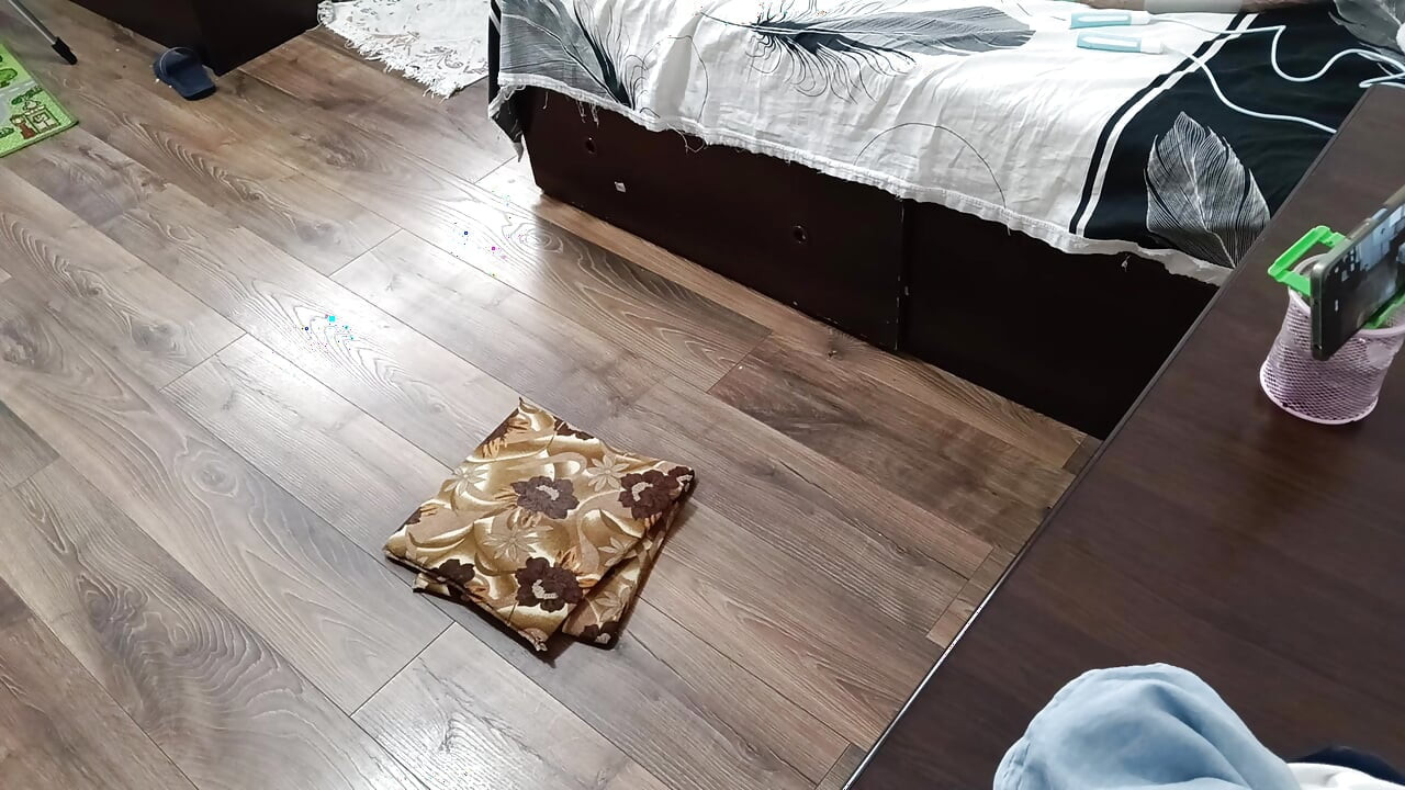 Sexy Wife Workout at Home Naked