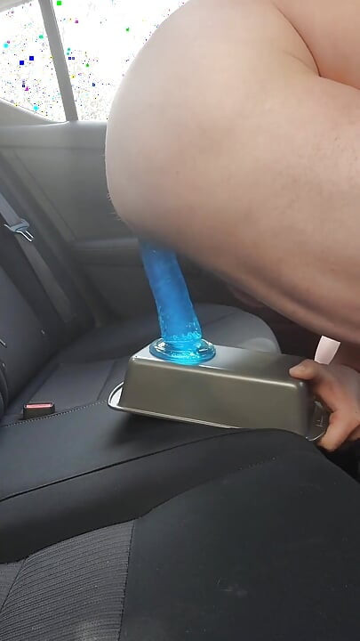 Riding My 10.5 Inch Blue Dick
