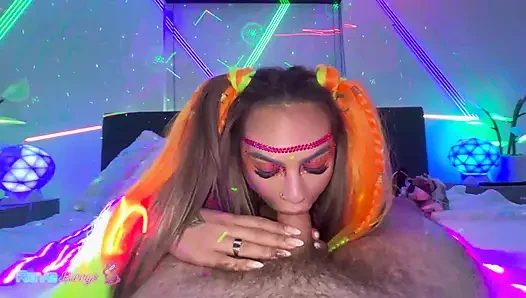 Busty Rave Bunny Essie Gotback Gets Dominated In A Late-Night Hookup!