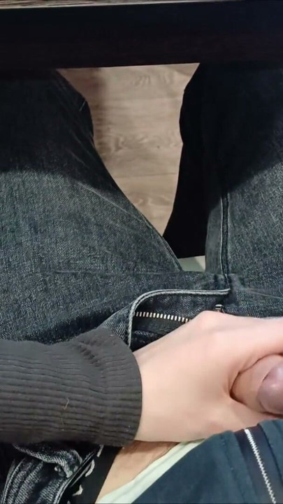 jerked off a classmate's dick during a lecture | Clip 1
