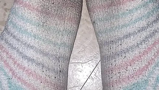 Fuzzy sockenfüße