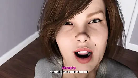 A different summer: cheating mature wife is sucking a huge cock on her husband's bed Bed ep 7