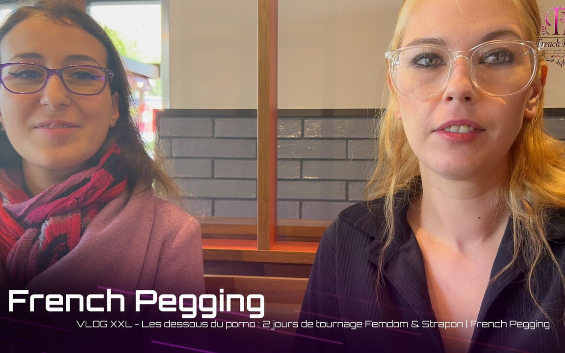Vlog Xxl - Detrás De Las Cámaras Del Porno: 2 Días De Filmación Femdom Y Strapon - French Pegging