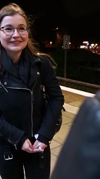 Must-share moment from "Slim German TinyEmily caught on train without ticket - She let the inspector Fuck her"
