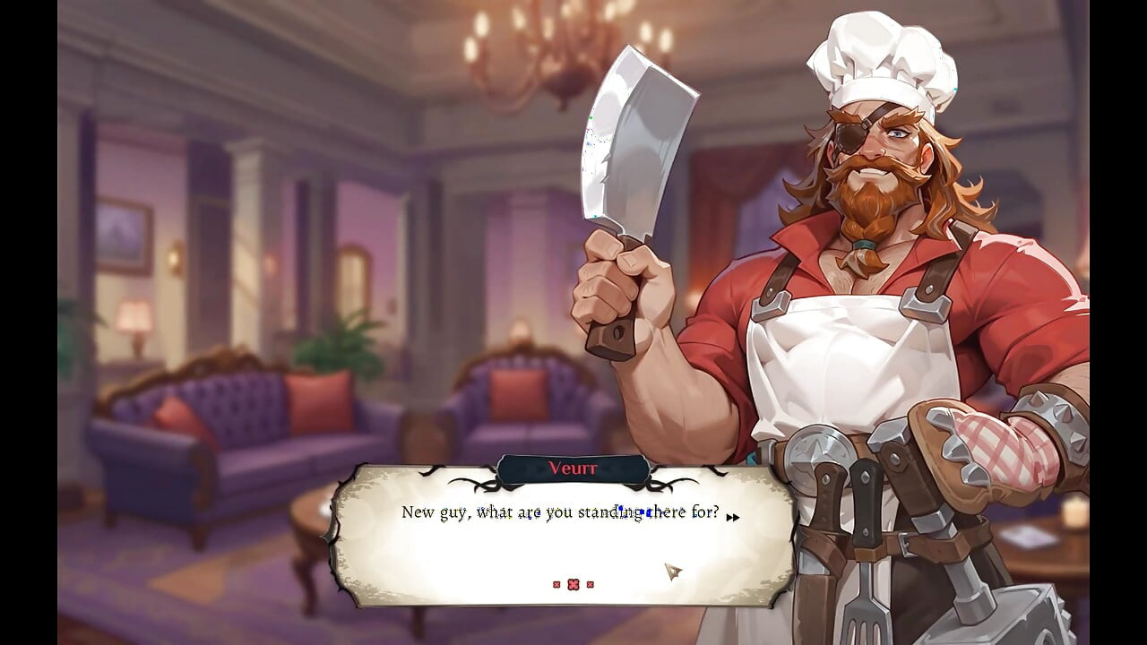 Hotel Tales Magic HENTAI Game Ep.2 SIREN BOQUETE debaixo da mesa com um FINAL FELIZ FACIAL!