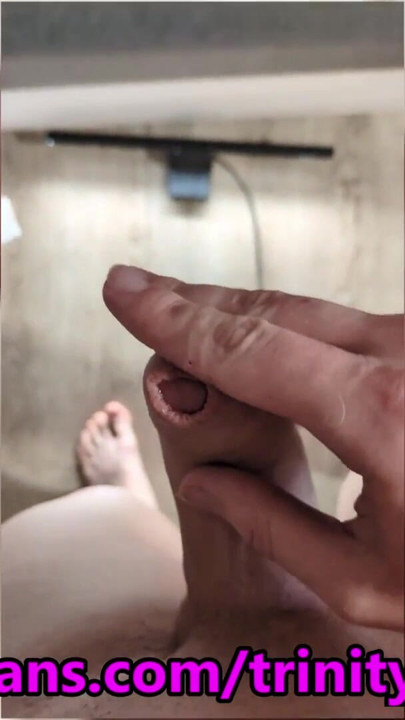Horny tranny fucked her ass after work and cum | Clip 2