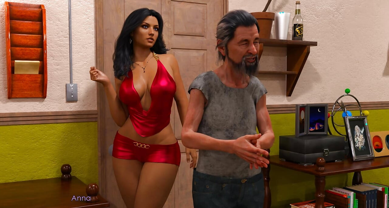 Anna emocionante cariño - 53 viejo intenta seducirla por MissKitty2k