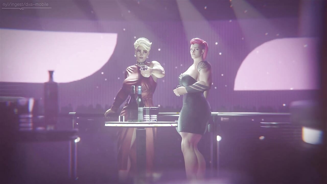3d futa animation delicious of overwatch baddies