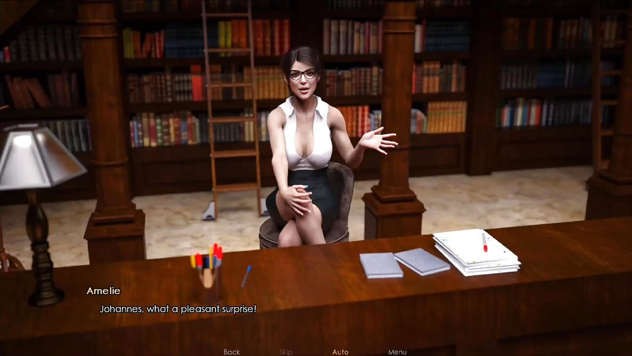 Lust Academy #5 새로운 주문을 배우고, 사마타와 섹스하고 싶어요