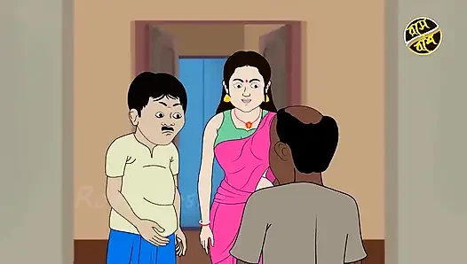 Vlog luar ruangan bhabhi desa India dinikmati dengan pamer dan saree merah India dinikmati bhabhi