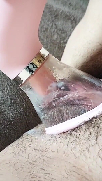 Iconic moment from "Morning Handjob With My Cute Sex Toy"