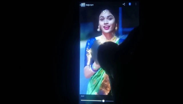 Cum on Telugu tiktok star bhanu
