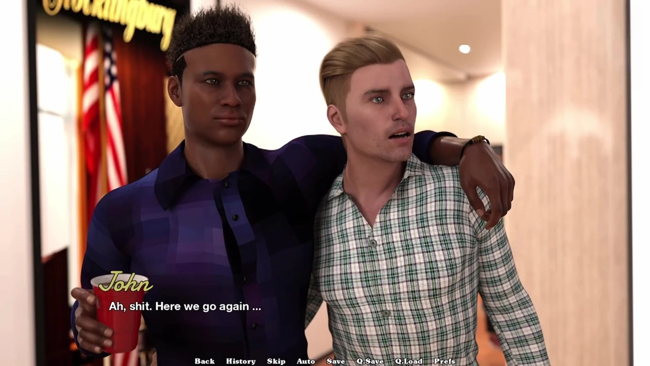 Law School 21 - Lily sucks me dry in the elevator and we almost got caught