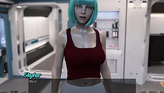 Stranded in Space - Playing and Kissing the Hot Doctor