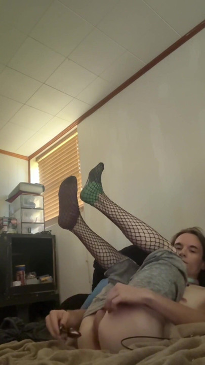 Trans Pet Decides to Explore Herself While Her Owner is Away! | Clip 1