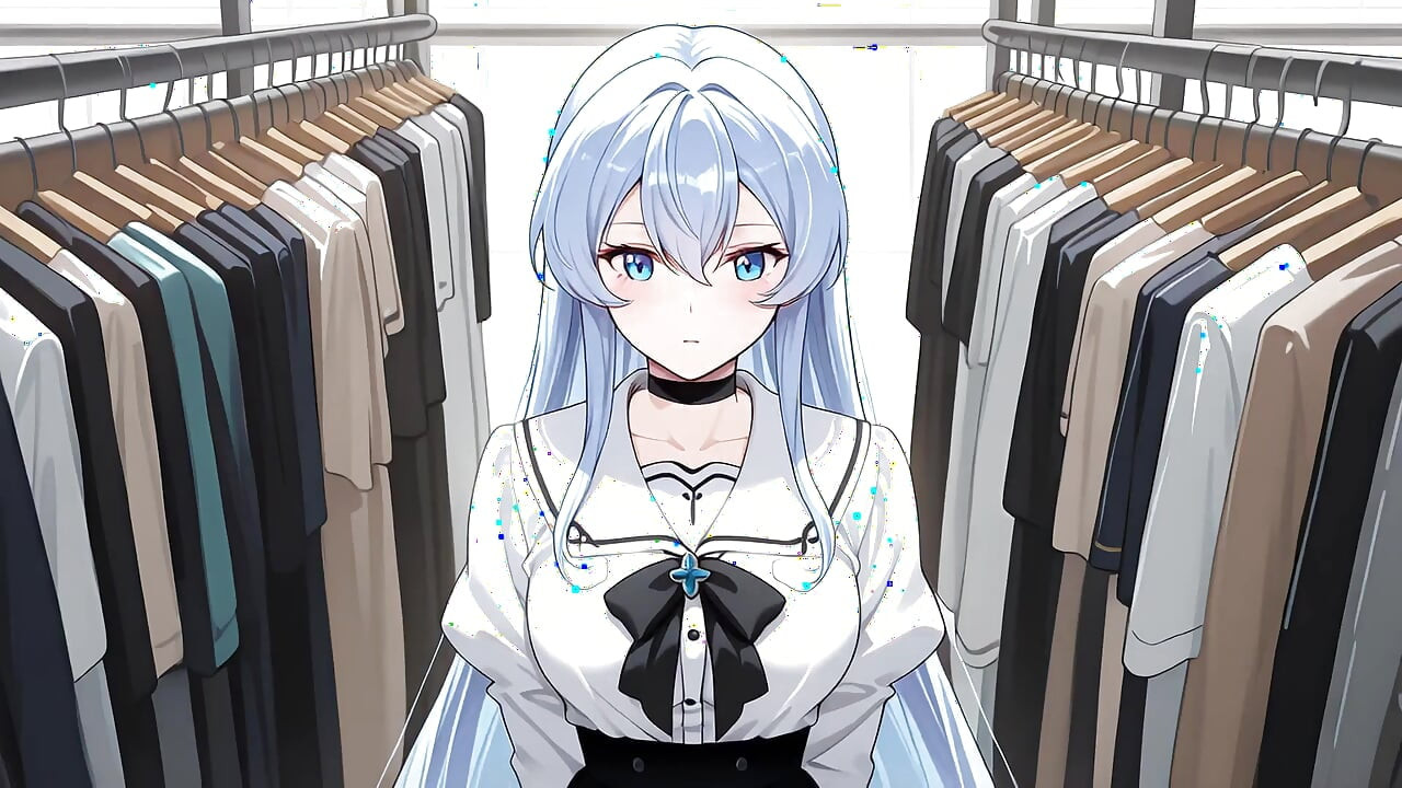 Esdeath Kam, Um Neue Sexy Dessous Zu Kaufen Und Hat Spaß Mit Einem Rosa Dildo. Esdeath Hentai Cosplay