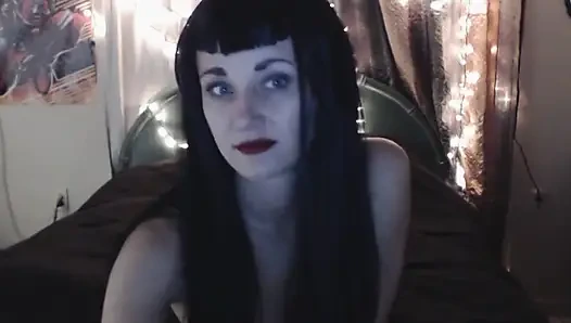 Flexible satanische verzaubererin