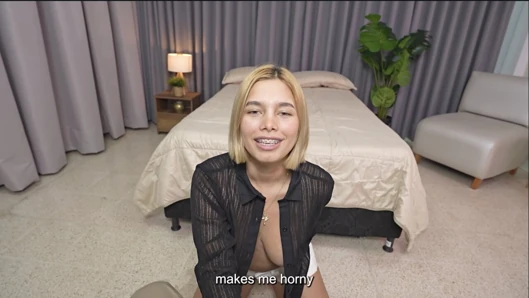 Yenni Leon can't stop without fucking one day, her next dick is her stepbrother, who fucks her hard the way she likes