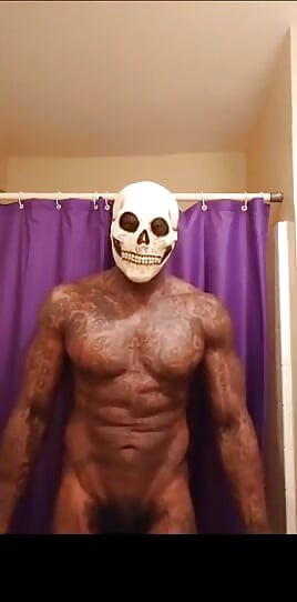 BBC Worship Hallelujah Johnson (Ghost Rider Johnny Blaze) Tall Dark Chocolate Muscles Tattoos Hairy BBC Hallelujah