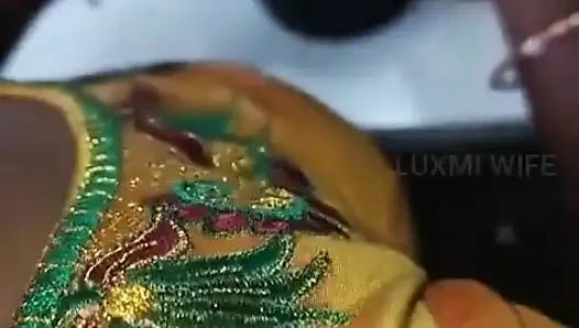 Making Tea in Hot Blouse