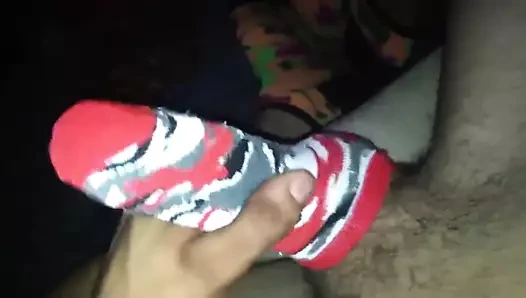 Sadece çorap eğlencesi
