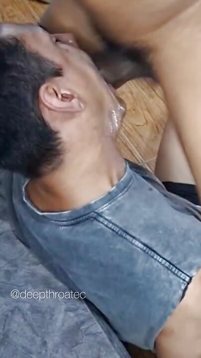 Lunge with his huge cock