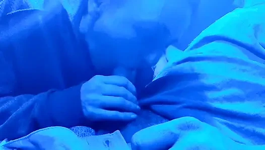 Минет в моем грузовике, сперма в рот