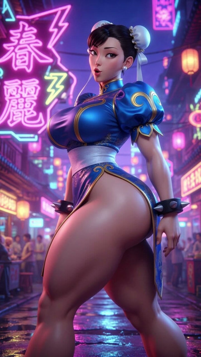 Chun Li's rich ass