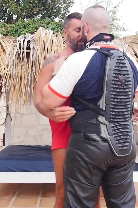 BEARFILMS - Hairy Adam Jones fucks Stepdaddy Ale Tedesco