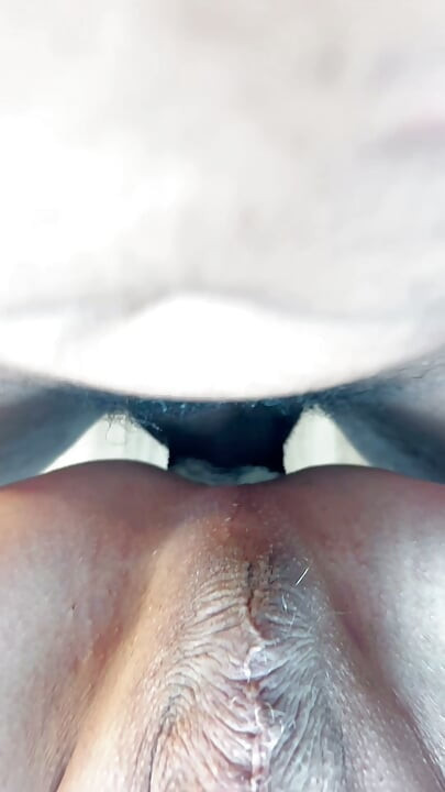 Drilling and filling Ts Diana Deelight full of my cum on a stool bald headed