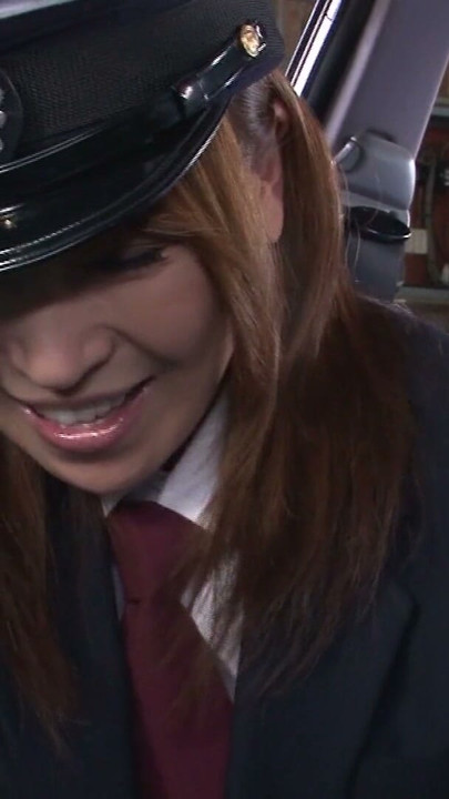 horny japanese policewoman seduces her partner | Clip 1