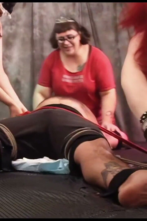 Pt 1 Ttd Vs the Five Formidable Female Foes! - Ttd Is About to Have the Time of His Life Being Tickled Nonstop by These 5 Ladies
