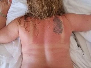 Follando a mi esposa rubia, vacaciones en el hotel de Creta, orgasmo