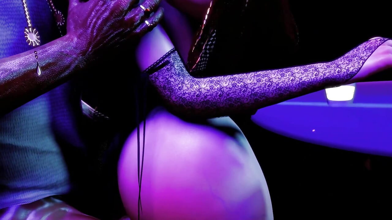 3D BBW Mature MILF Stripper Got Fucked so Hard by BBC