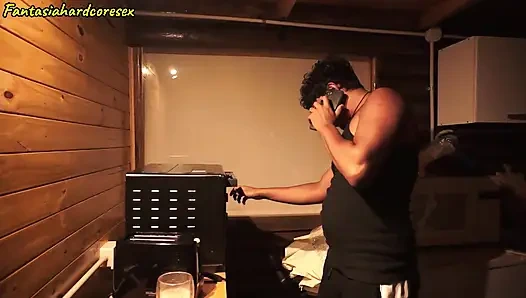 Sesi Latihan Intens Dengan Alison Tidak Tahan Melihat Pelatih Pribadi Anda Dengan Ereksi