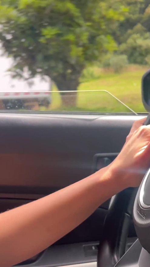 I give the taxi driver the finger on a busy road | Clip 1