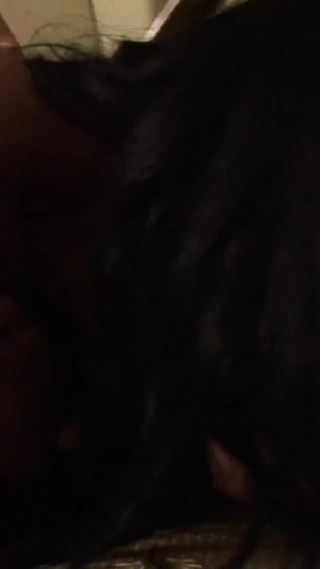 Jaw-dropping moment from "Ebony honey moans with pleasure while thick white cock bangs her"