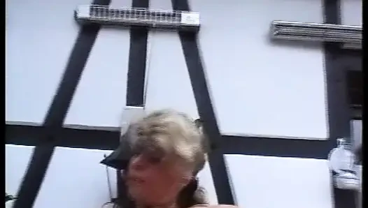 Anal Fucked German Babe Enjoys Pleasing Two Cocks at the Same Time