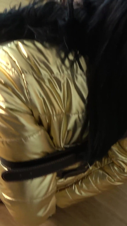 Coco & Mila's Sensual Puffer Jacket Bondage Escapade! (4k)