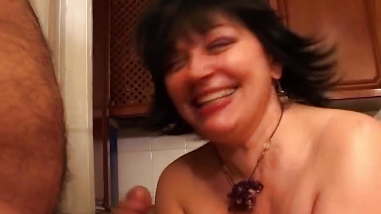 Horny MILF Gets Fingered and Fucked in Kitchen Romp
