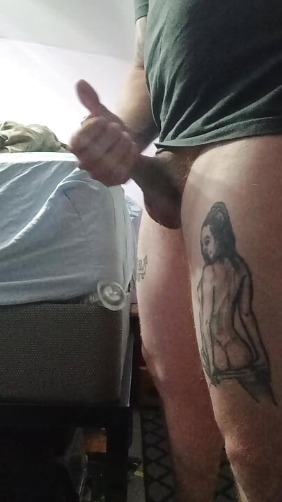 Gooning BWC a bed and toy max 2 by lovense dripping cum