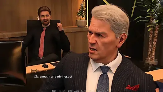 The East Block: Boss His Buddy and His Employees Foursome Sex in the Office Ended with Huge Cum Explosion - Episode 42