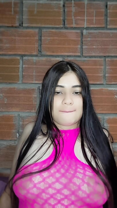 I masturbate my stepsister's tight pussy and play with perfect natural tits