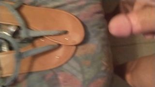 Cumming t strap sandalias y usándolas