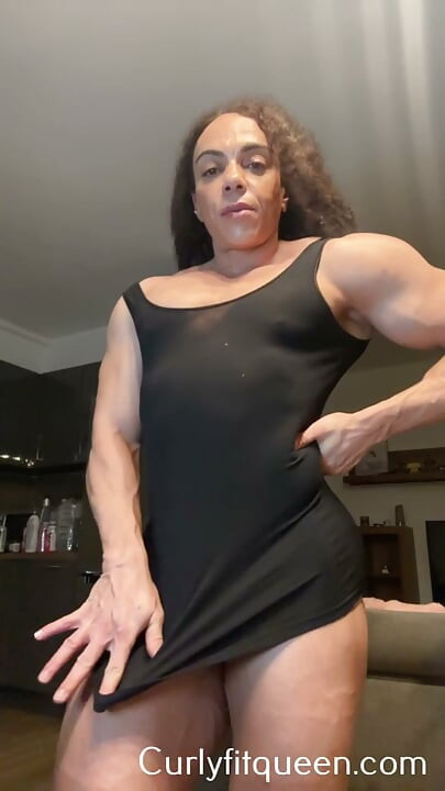 In unforgiving feminine body, muscular love explodes