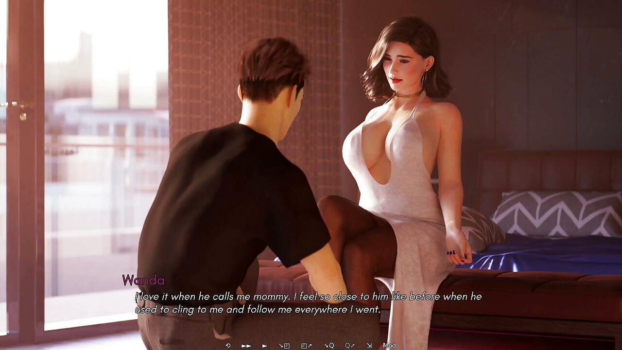 Ms.denvers V0.1.4.0 - MILF Wanda Falls in Love with Her Stepson and Fucks Him in a Slutty, Satisfying Way - P1