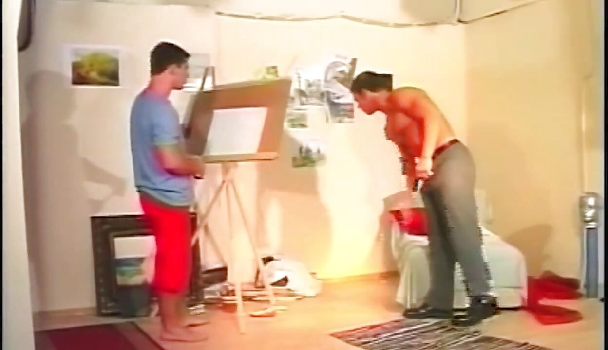 Muscular Hunks Share Intense Bareback Anal Passion