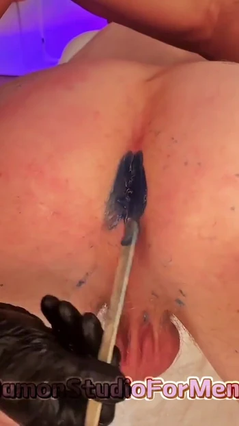 Memorable moment from "GymBoyVancouver waxing fuck smooth big ass of young student with big dick at gay spa & massage"