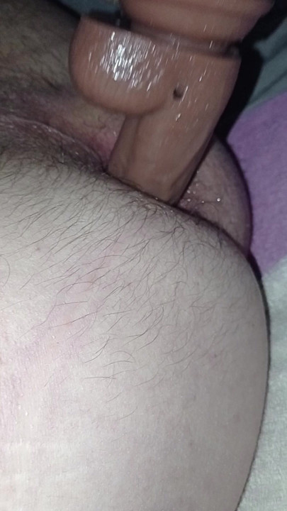 Dildo on my ass